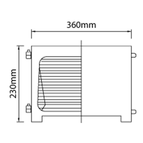 Diagonal_Wallpack175 Diagonal Luminaria Wallpack 175