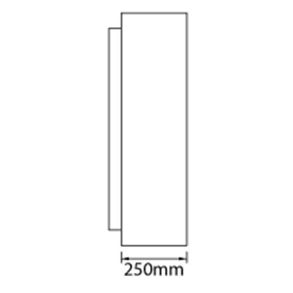 Lateral - Luminaria PemexLite