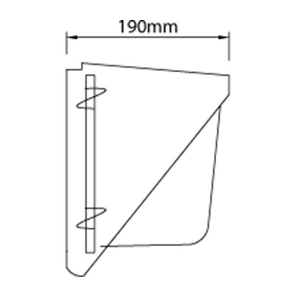 Lateral_Wallpack175 Lateral - Luminaria Wallpack 175