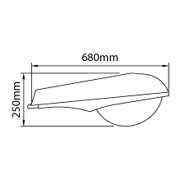 Diagrama Luminaria Vial - OV - 15F